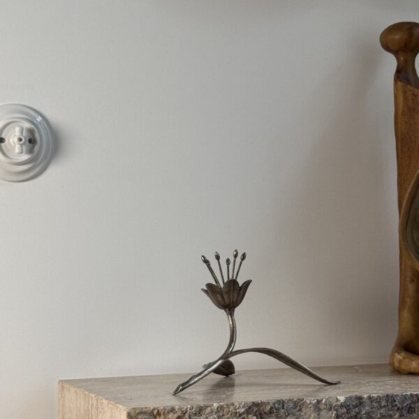 Mosiężna popielniczka / ozdoba S. Agudo, Hiszpania, lata 60