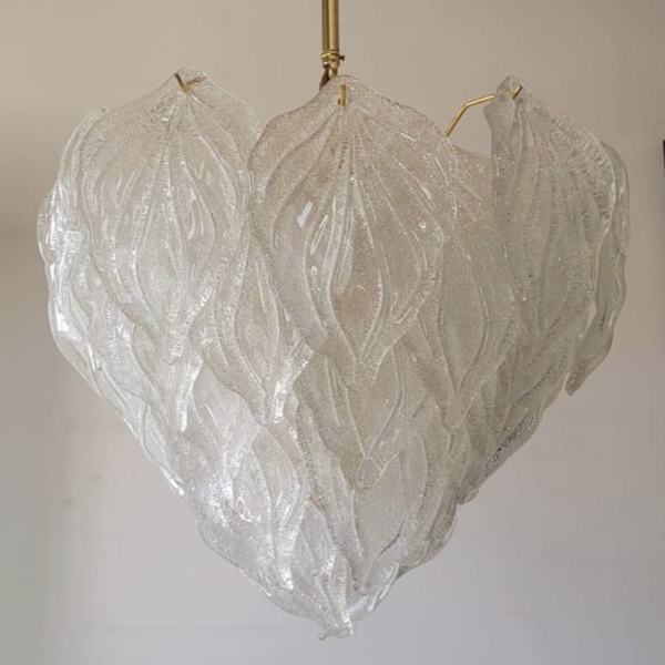 Żyrandol Foglie, Novaresi, Włochy, lata 70