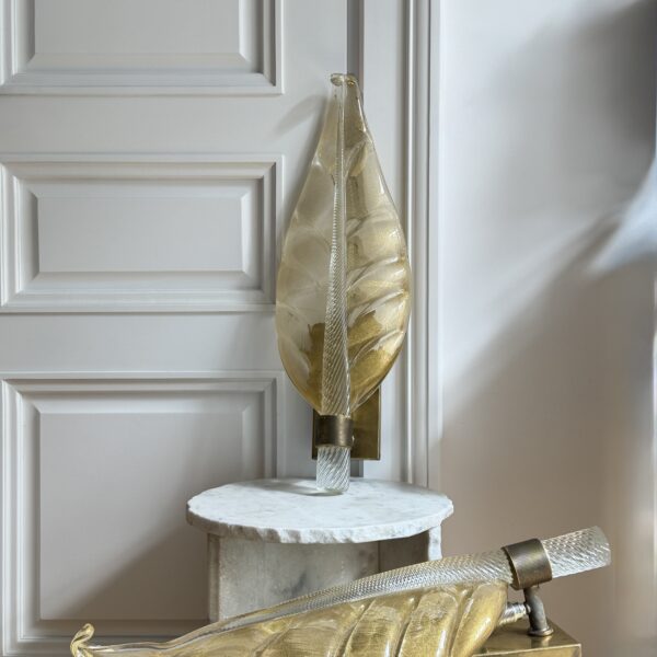 Para kinkietów Barovier & Toso, Włochy, lata 70