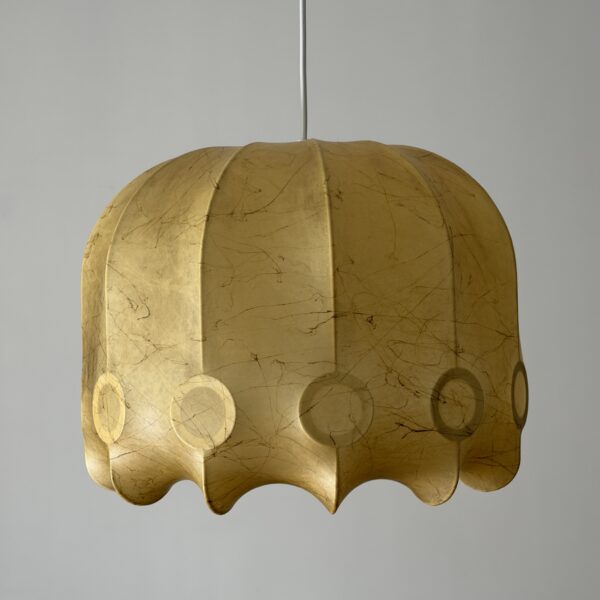 Lampa Cocoon proj. Achille Castiglioni dla Flos, Włochy lata 60