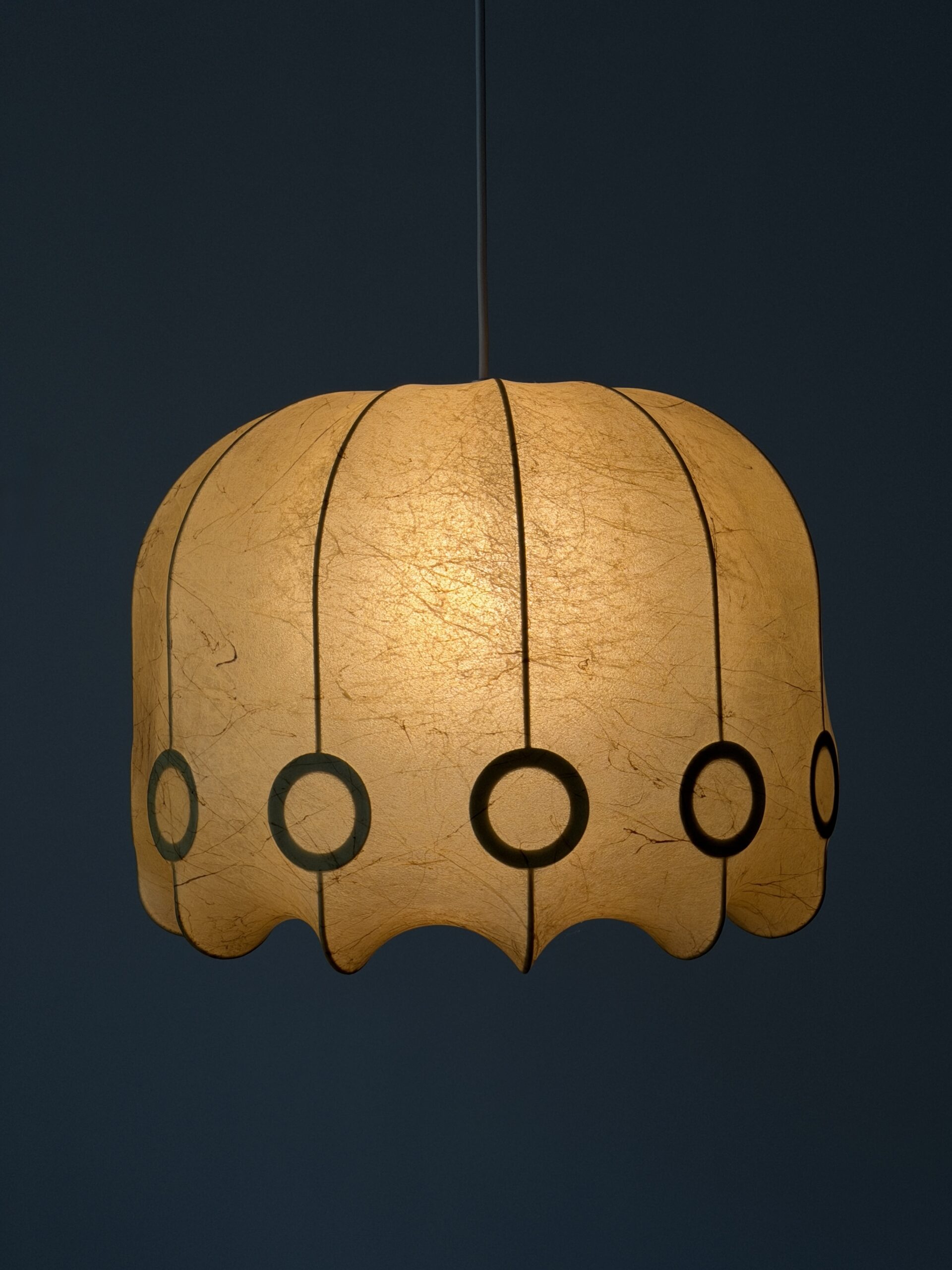 Lampa Cocoon proj. Achille Castiglioni dla Flos, Włochy lata 60 - obrazek 2